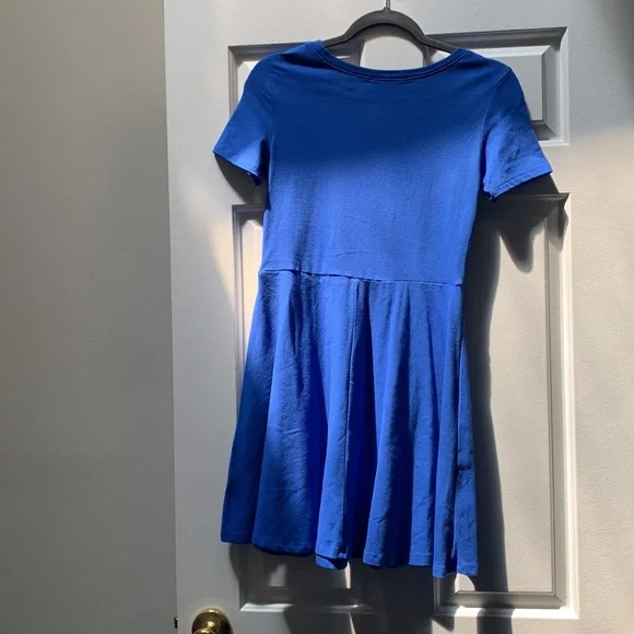 DOUBLJU Blue Skater Dress - Picture 2 of 2